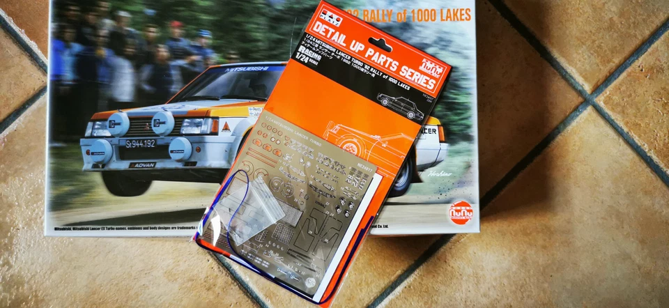 NUNU Mitsubishi Lancer Turbo+fotoincisioni - Immagine 2 di 4