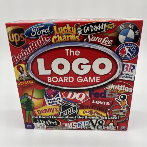 The LOGO Board Game - Ages 12+, 2 to 6 Players, Fun Party Game!