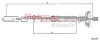 Metzger 10.317 Seilzug, KupplungsbetäTigung FüR Vw