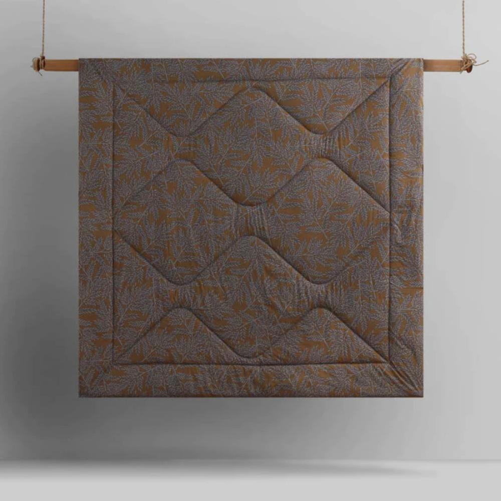 Accessorize Clove Washed Cotton Printed Quilt Cover Set eBay