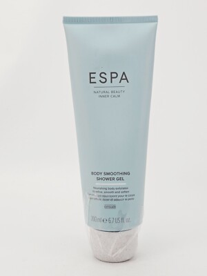 Espa Body Smoothing Exfoliating Shower Gel Exfoliate Jasmine Ylang Ylang 6.7 oz