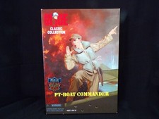 GI JOE Classic Collection WWII Forces PT-Boat Commander 12'" Figure 1997 NIB