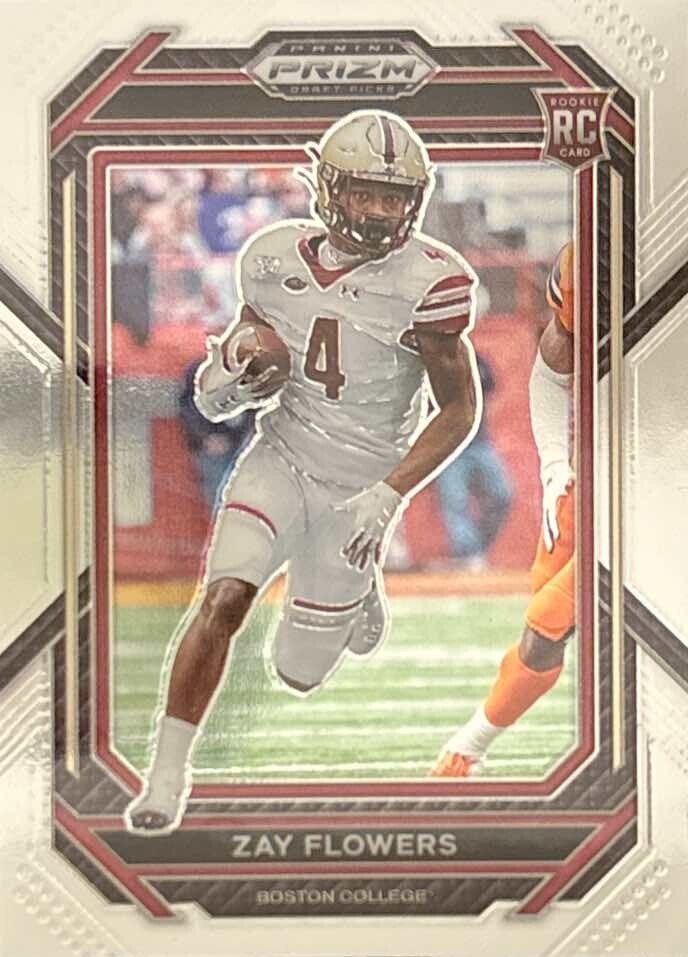 2023 Panini Prizm Draft Picks - #143 Zay Flowers (RC)