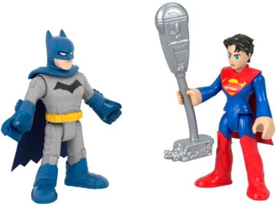 Imaginext DC Super Friends Batman and Supergirl Figure Set, 3 Pieces,