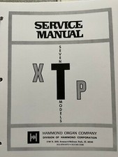 Hammond Organ Model XTP SEVEN MODELS Service Manual