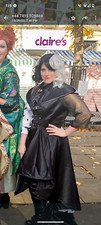 CRUELLA DE VIL COSTUME INSPIRED - WORN ONCE PERFECT CONDITION. 