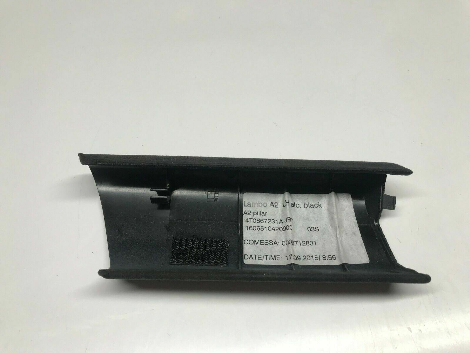 LAMBORGHINI HURACAN LP610 DRIVER LEFT SIDE A PILLAR COVER PANEL OEM 4T0867231A