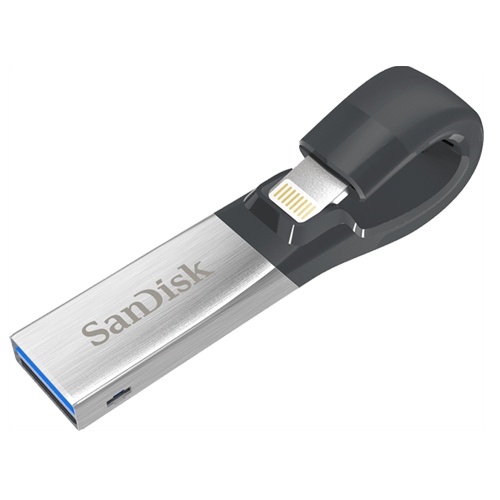 128GB Sandisk iXPAND Lightning Connector USB 3.0 Flash Drive For iPhone 6,7,8,10
