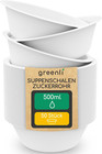 Greenli® Einweg Suppenschalen 500Ml - Nachhaltige Einwegschalen Aus Zuckerrohr –