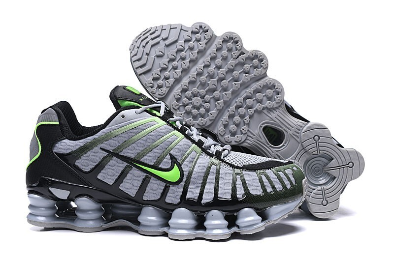 Nike Shox TL Wolf Grey Lime Blast AV3595-005 Men's Size New | eBay