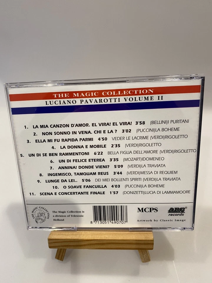 CD The Magic Collection Luciano Pavarotti Volume 2 W-F49 - Bild 2 von 2