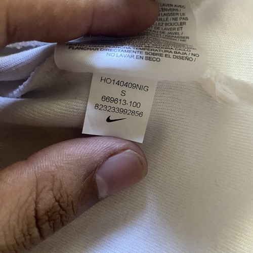 Nike Tech Fleece Cape Hoodie Womens Small White Full Zip Windrunner Sweatshirt - Picture 11 of 14