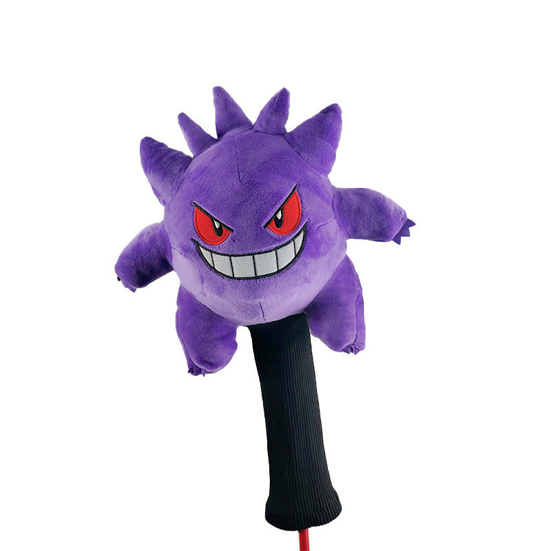 Anime Gengar Cute Plush Golf Driver Head cover Case Protector