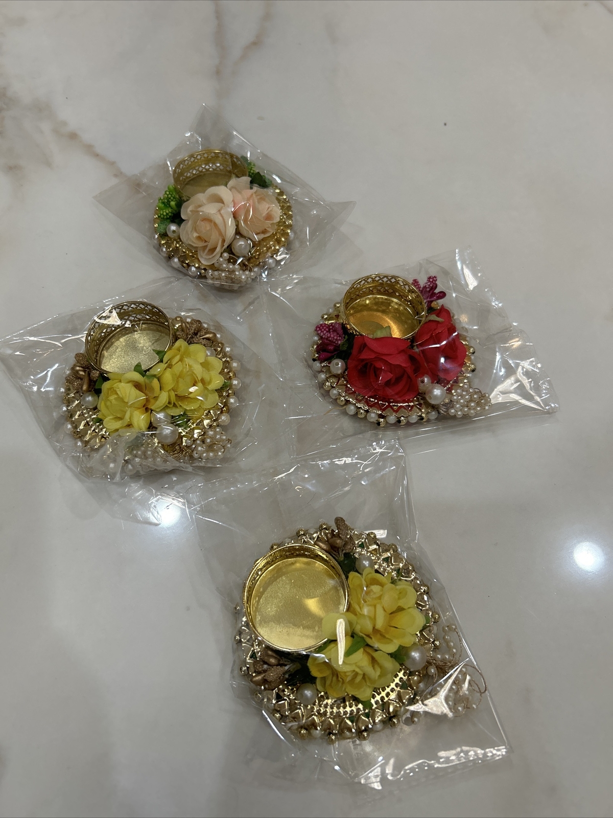 1 Tea Light candle Holder Diwali, Return gifts -Wedding US Seller!! 