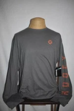 Hooey Men's Southwest Long Sleeve T-Shirt Charcoal 139921234 NWT
