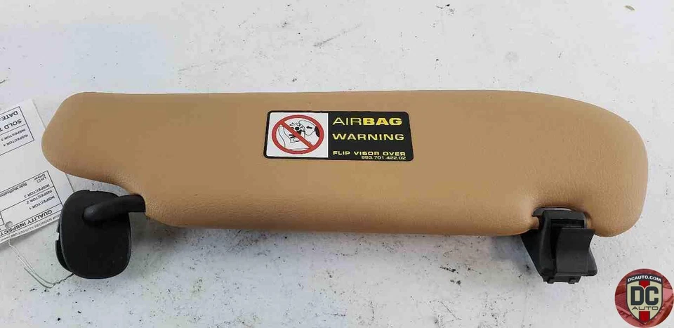 Parasol Porsche Cayman 2009-2012, izquierdo/conductor, beige arena 987731031137E3 Foto 3 de 4