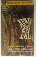 ATOMS AND EVIL by Robert Bloch (1962) Gold Medal horror pb 1st
