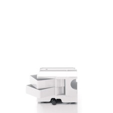 B-LINE - Boby - Carrello Contenitore 2 cassetti h 31,5 - design Joe Colombo 1970