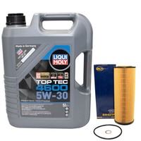 MotoröL Set 5W-30 5 Liter + ÖLfilter SH 421 P FüR Audi A4 A6 Avant