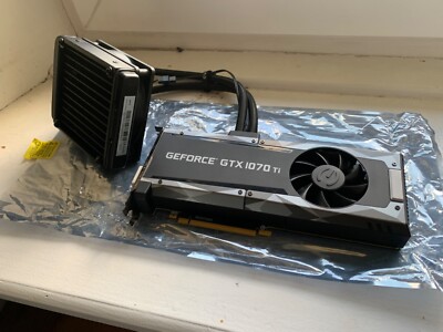 EVGA GeForce GTX 1070 TI SC HYBRID GDDR5 8GB GPU