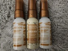 lot of 3, 2 Mizani 25 Miracle Milk Conditioner Spray 1 oz / 30ml and Coco Dew