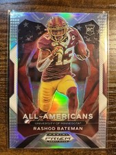 2021 Panini Prizm Draft Picks All-Americans Rashod Bateman Rookie Card #196