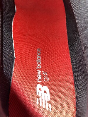 New Balance 518 Spikeless NBG518 Navy Red Golf Shoes Sneakers Mens