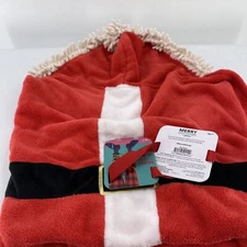 Merry Makings Santa Pet Bath Robe Size Large X Large Red White New