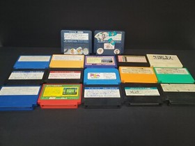 Nintendo Famicom Family Computer  Game Lot Of 17 Games Japan Import 1980's