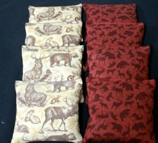 CORNHOLE BEAN BAGS REAL TREE Hunting Deer Camo 8 ACA Regulation Hunting Atlers