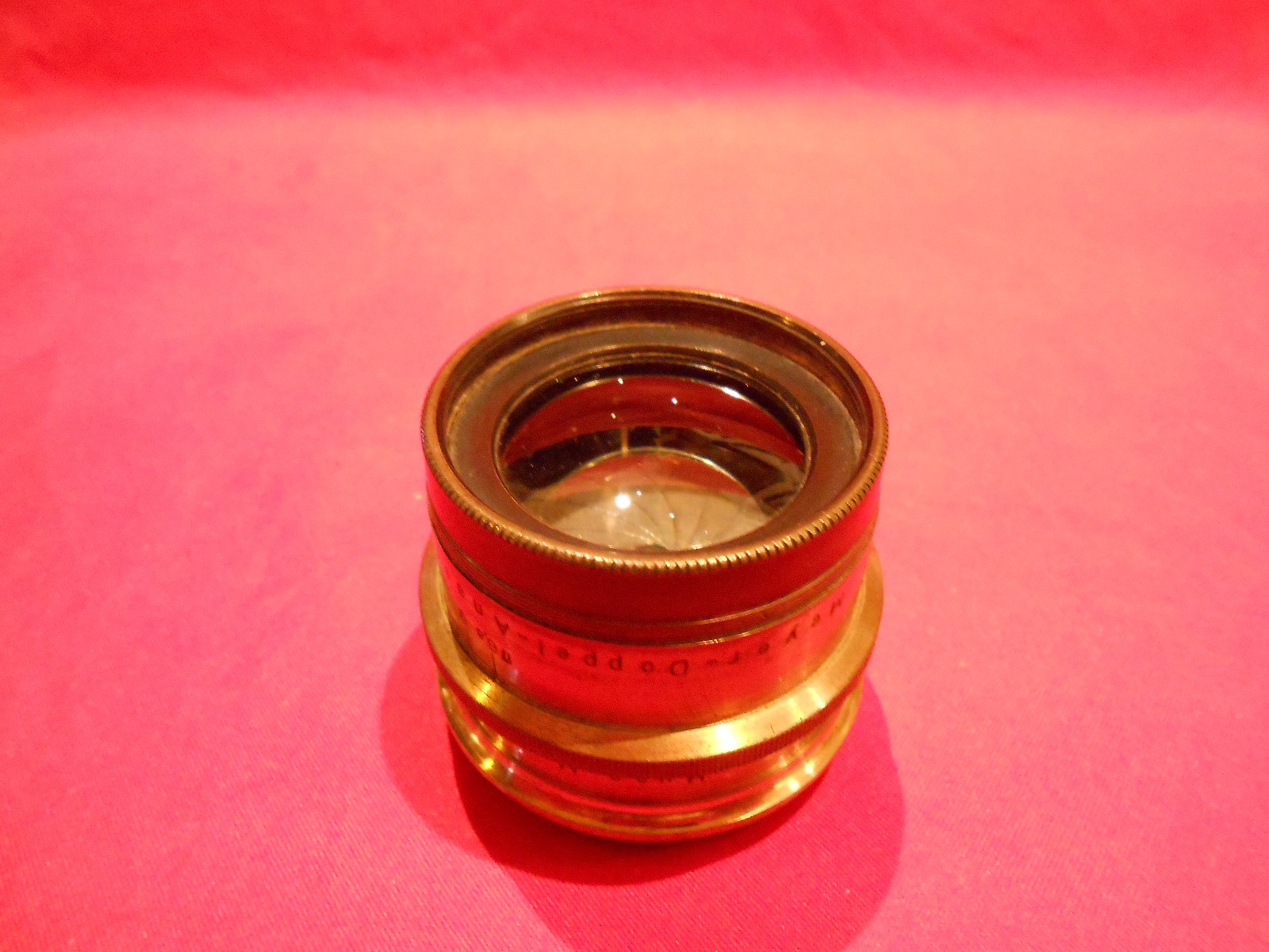 Objektiv Hugo Meyer Göerlitz Meyer Doppel Anastigmat n°2 F/6.8 - 180 MM Objektiv Hugo Meyer Göerlitz Meyer Doppel Anastigmat n°2 F/6.8 - 180 MM