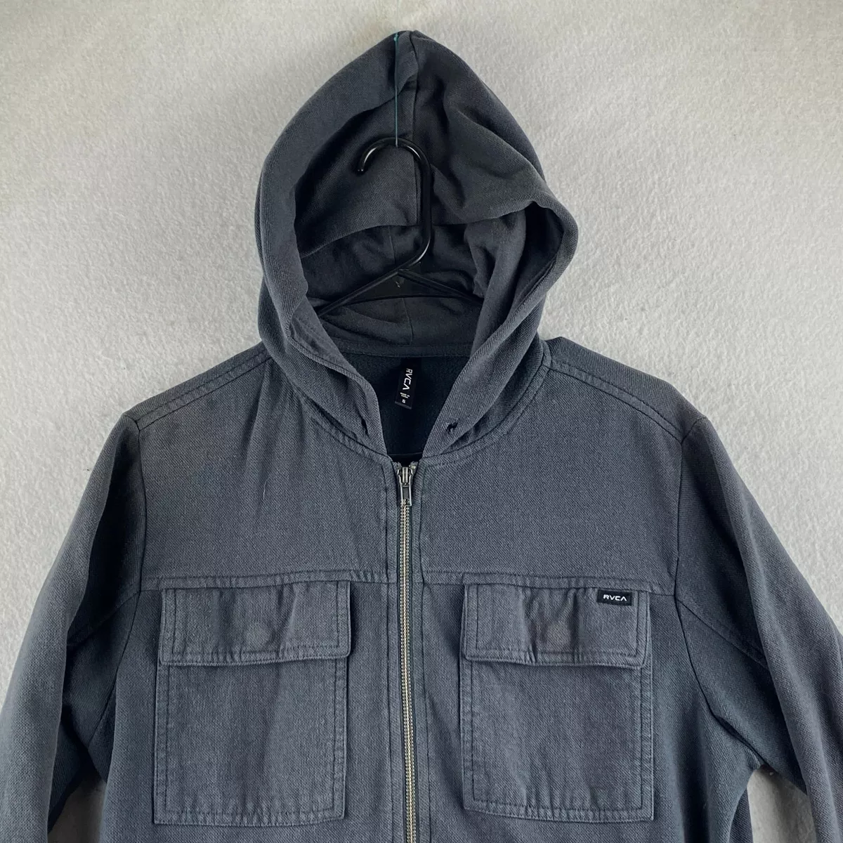 Rvca hooded shop bomber