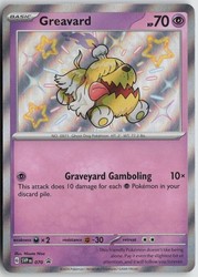 Greavard 070 Scarlet & Violet Black Star Promo Holo