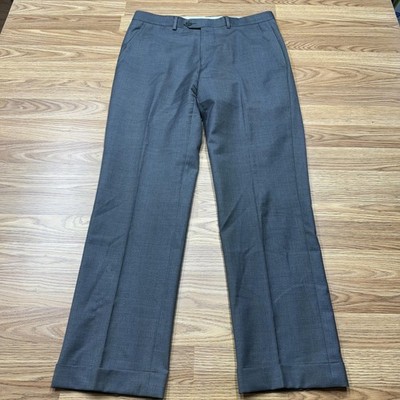 Santorelli Serge Pants Mens 32 Medium Wool Made Italy Romeo 1900F Dress Luxury