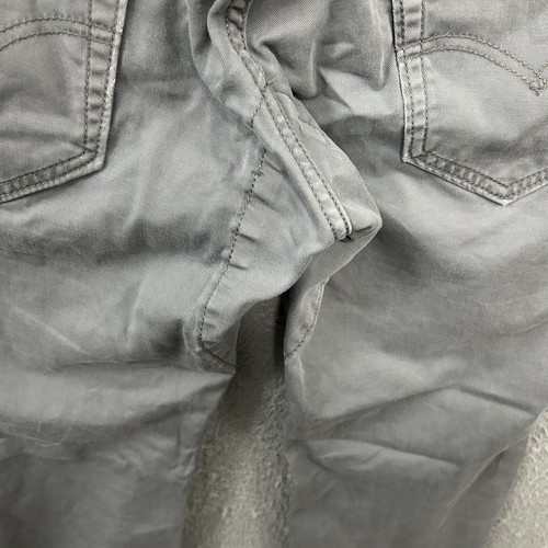 Jeans Levis Uomo 30x30 Grigio 511 Slim Dritto Pendolare Pantalone Riflettente Adulto - Foto 7 di 14