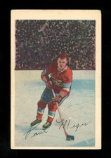1952-53 PARKHURST NHL HOCKEY #4 Paul Meger EX+ Montreal Canadiens Card