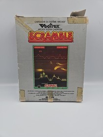 Scramble (Vectrex, 1982) CIB Complete w Manual/Overlay/ See Description*
