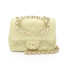 Chanel Mini Matelasse Loop Handle  Lambskin Shoulder Bag 243645