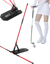 Pro Golf Alignment Sticks Holder - Golf Training Aid for Swing Plane  Path  Go