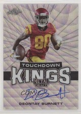 2018 Leaf Metal Draft Touchdown Kings Wave Deontay Burnett #TK-DB1 Auto 1n0