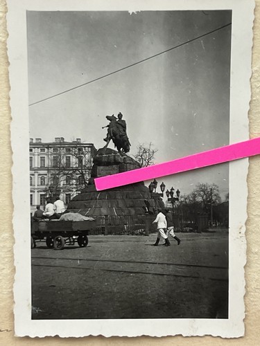 Foto tedesca 1943 Ucraina Kyiv Stadt Київ Kiev album fotografico Ucraina - Foto 2 di 3