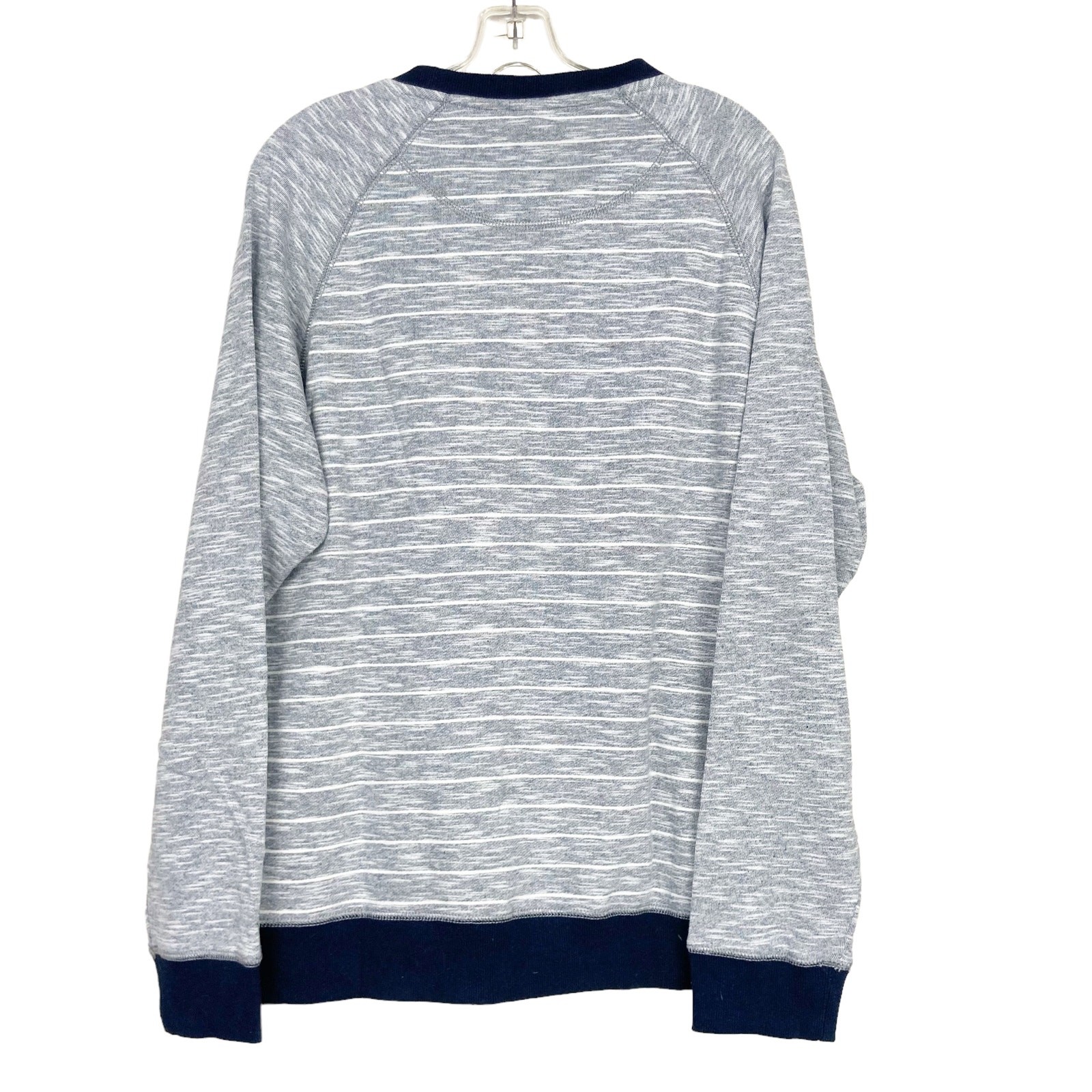 Howe Creative Workforce Gray Striped Sweater Sz XL - image 7