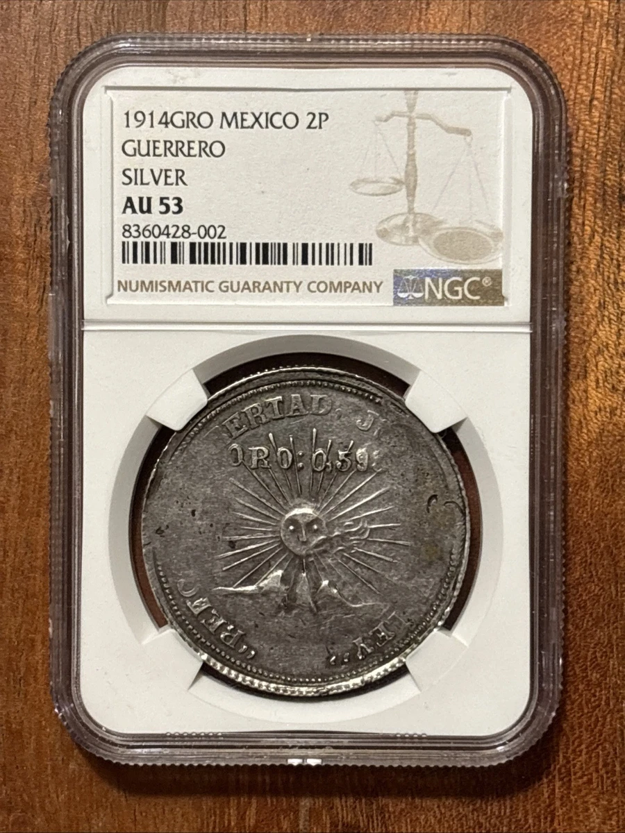 2 Pesos 1914 Year Mexican Coins (1905-Now) for sale | eBay