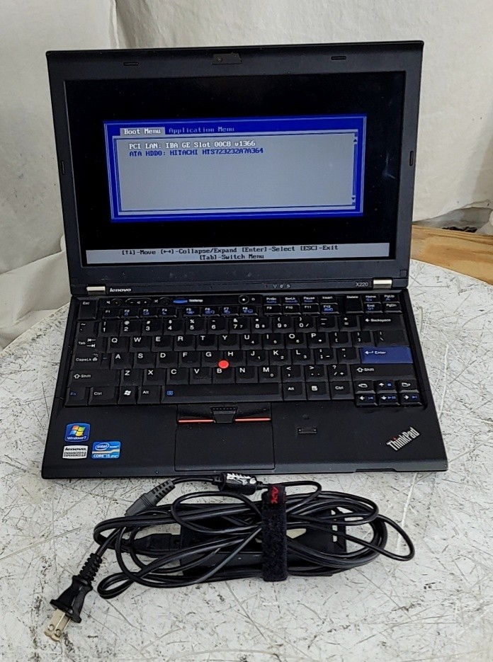 LENOVO ThinkPad X220 Laptop Intel Core I5-2520M 4GB 320GB SEE