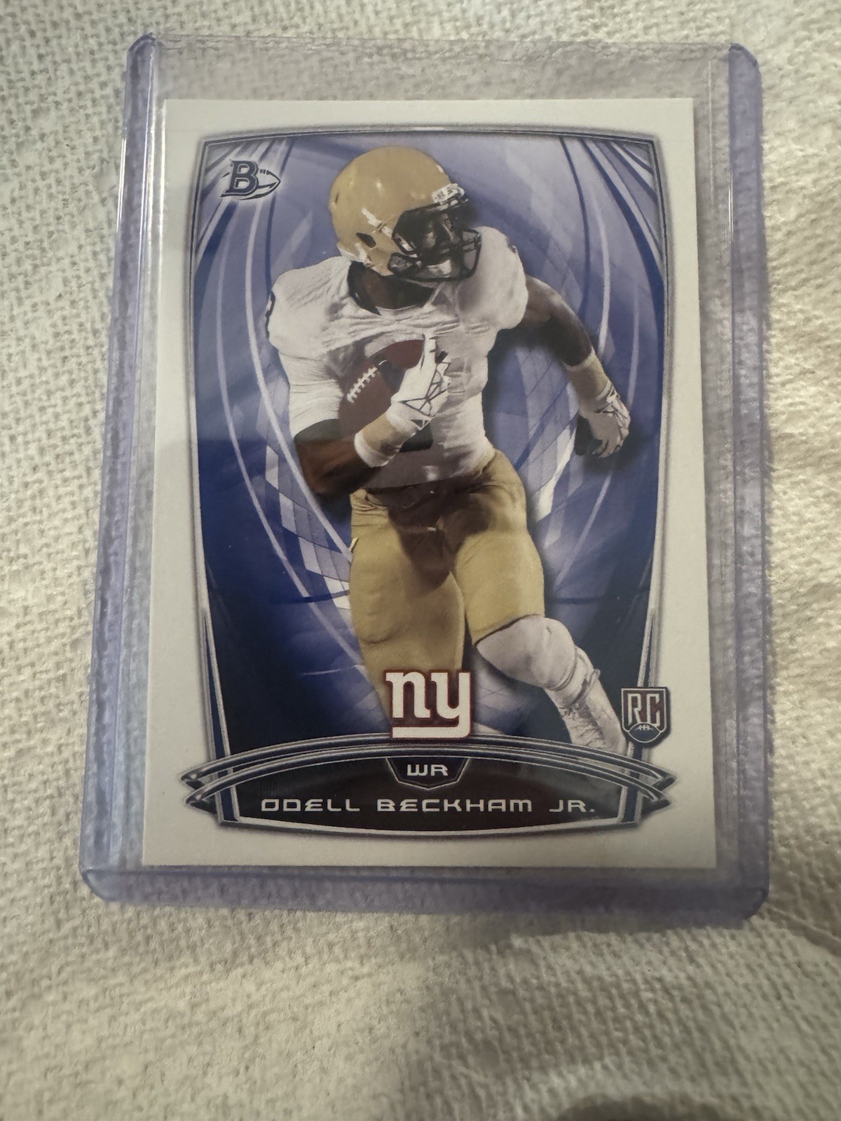 Odell Beckham Jr. Bowman Rookies #8 White