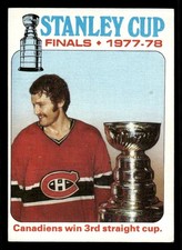 1978 TOPPS STANLEY CUP 264 VG-EX FINALS HOCKEY MONTREAL CANADIENS