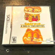 The Game Factory Garfield: A Tail of Two Kitties Nintendo DS 2006 With Manual