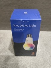 GENUINE HIVE ACTIVE LIGHT E27 EDISON SCREW COLOUR CHANGING SMART BULB SCREW IN