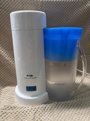 Mr. Coffee Iced Tea Maker TM1 2 Quart Brewer w/ Pitcher & Blue Brew Lid (Tested)