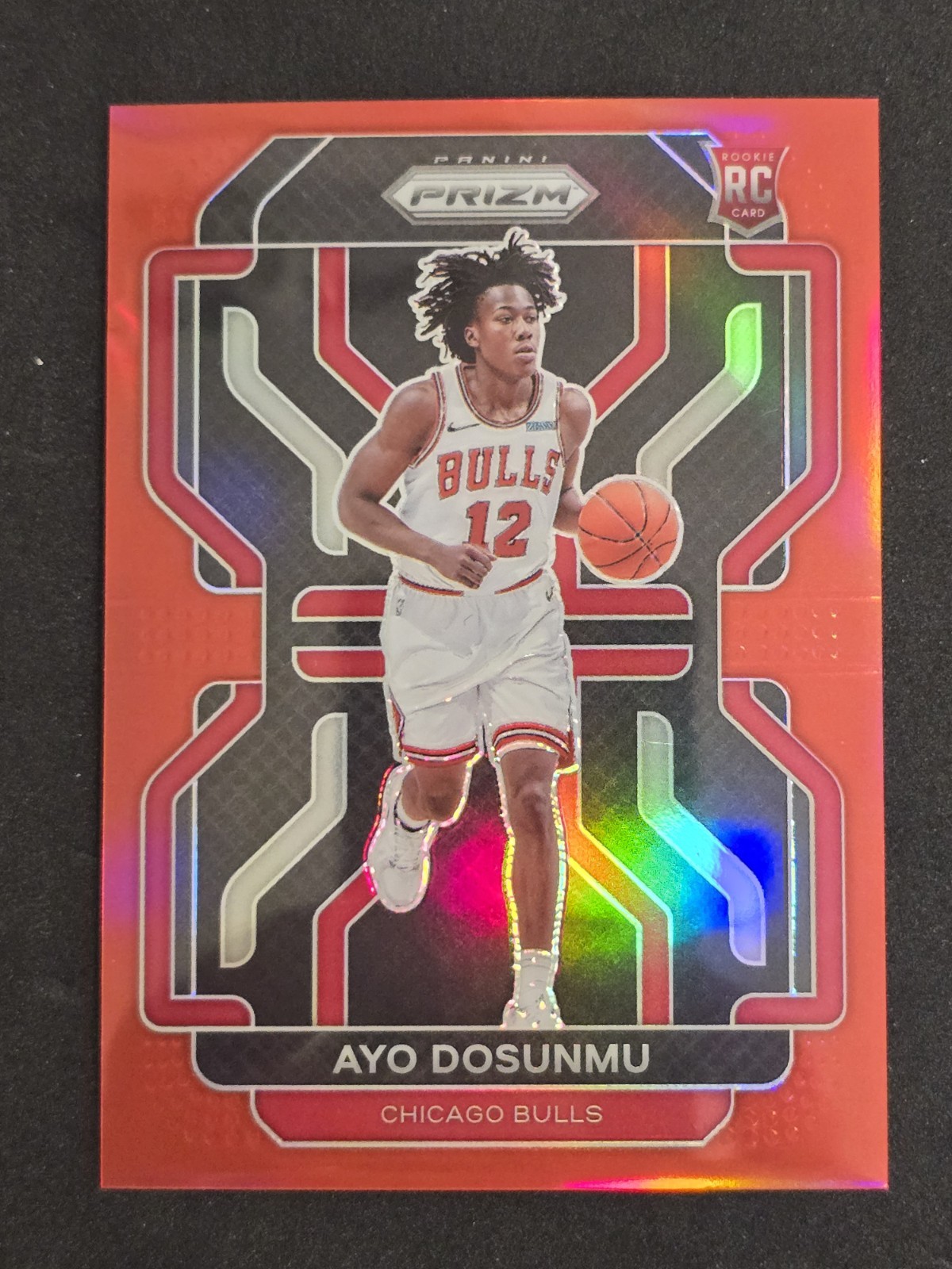 2021-22 Panini Prizm Red Prizm /299 Ayo Dosunmu #271 
